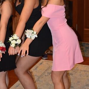 Revolve Pink Off The Shoulder Dress